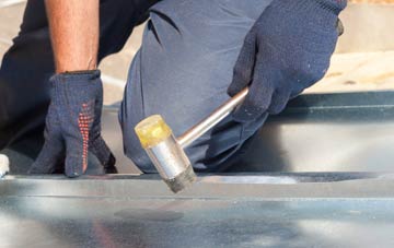 Mellguards metal flat roofing repairs